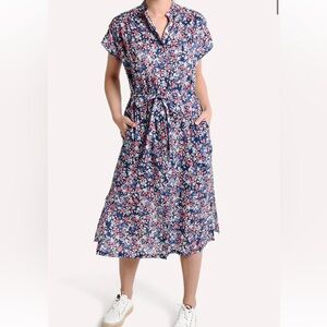Astrid Easy Dress - TROVATA Birds of Paradis